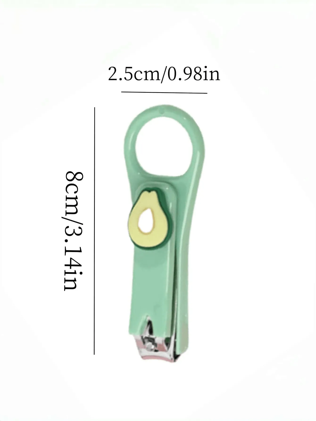 1pc Cute Portable Nail Clippers For Home Use