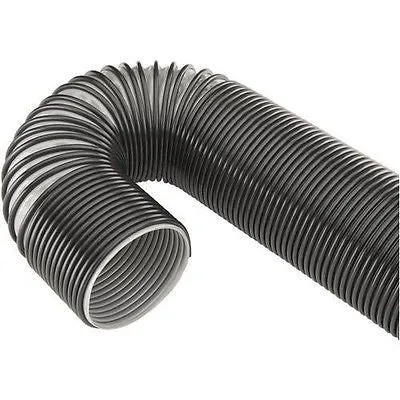 20' Foot 4" Clear Dust Collector Flexible Hose