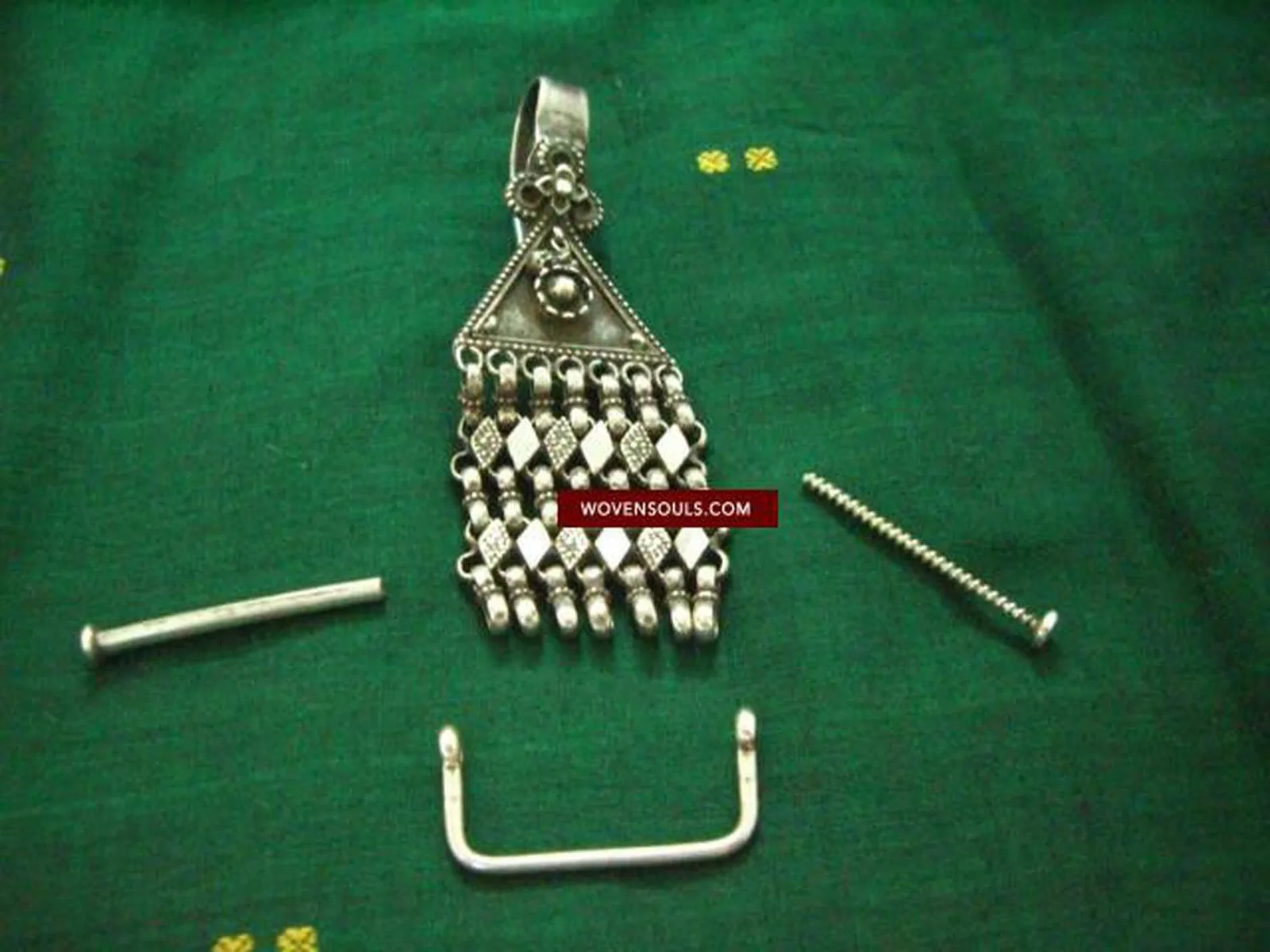 354 Old Silver Banjara Jewelry Ornament Accessory