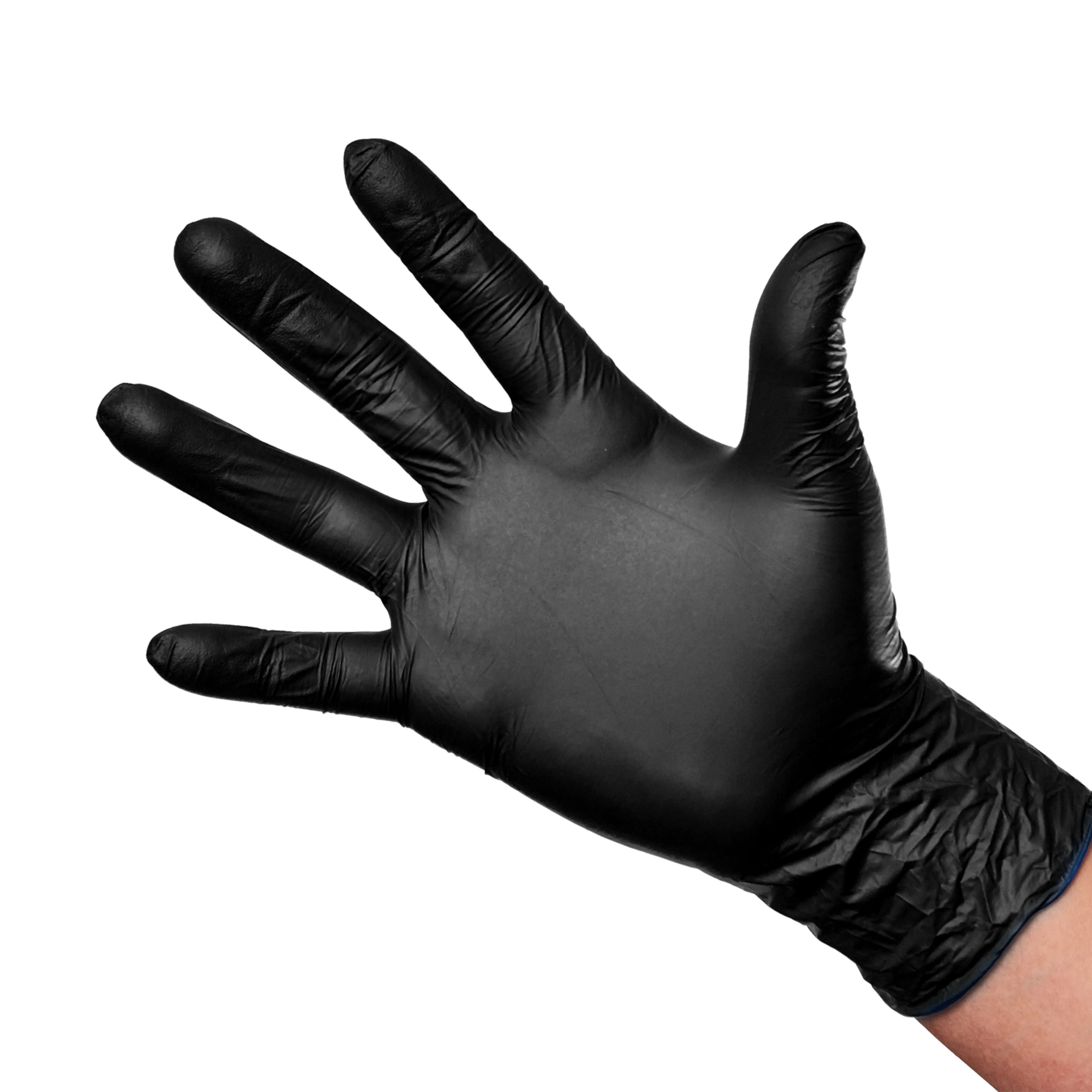 Angelus Black Nitrile Gloves Small Box Of 100