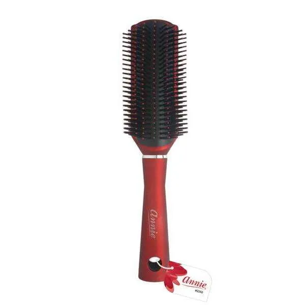 Annie Salon Rubber Cushion Brush Red