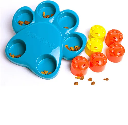 Chew-Resistant Dog Puzzle Food Tray