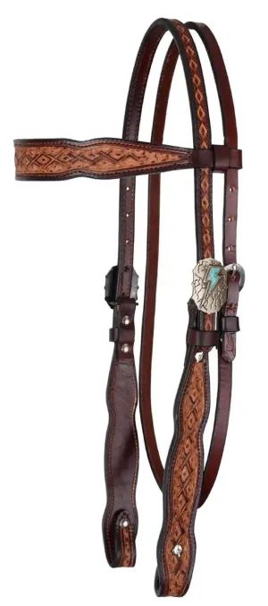 Circle Y Montana Browband Headstall, Full