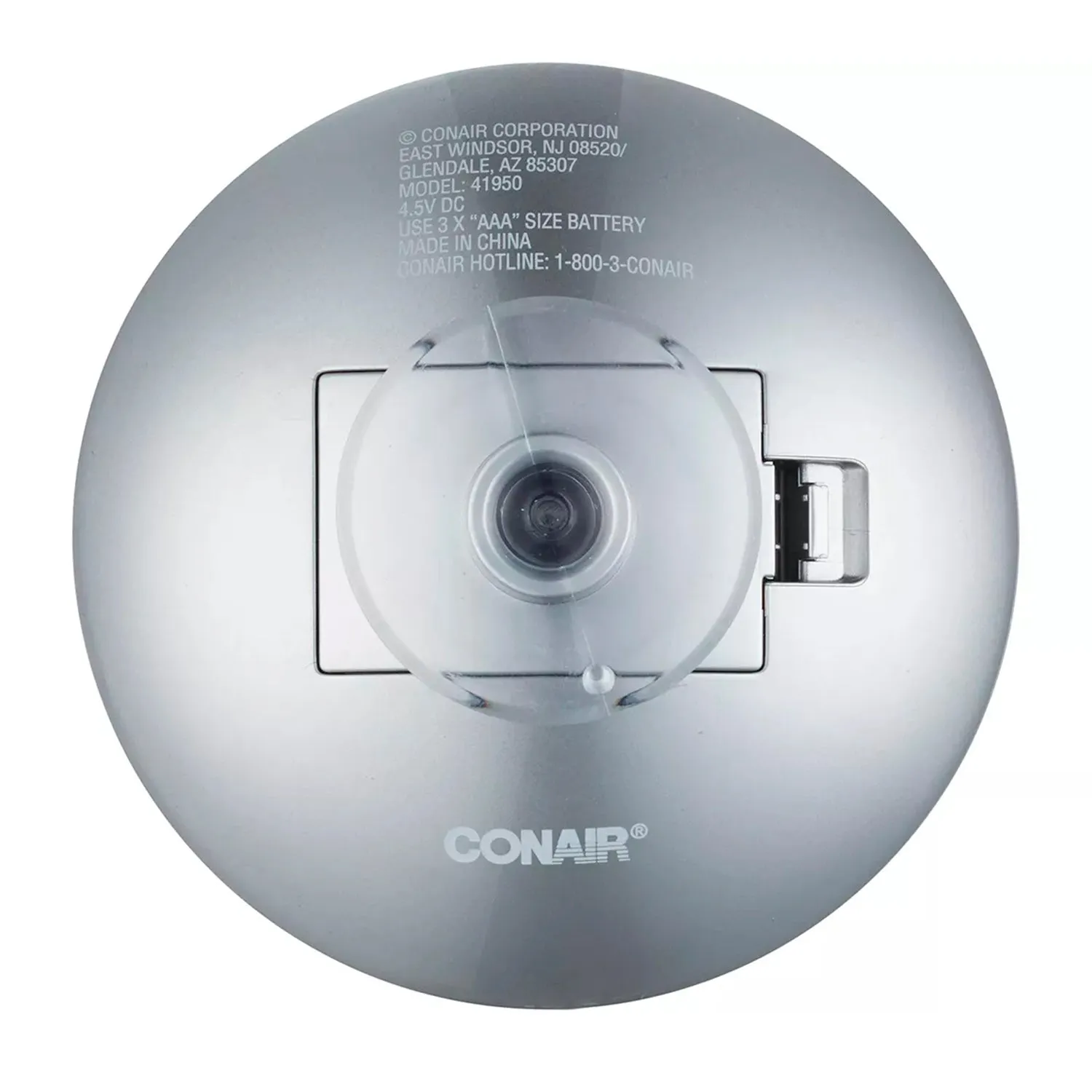 Conair 12x Magnification Led Lighted Round Mirror