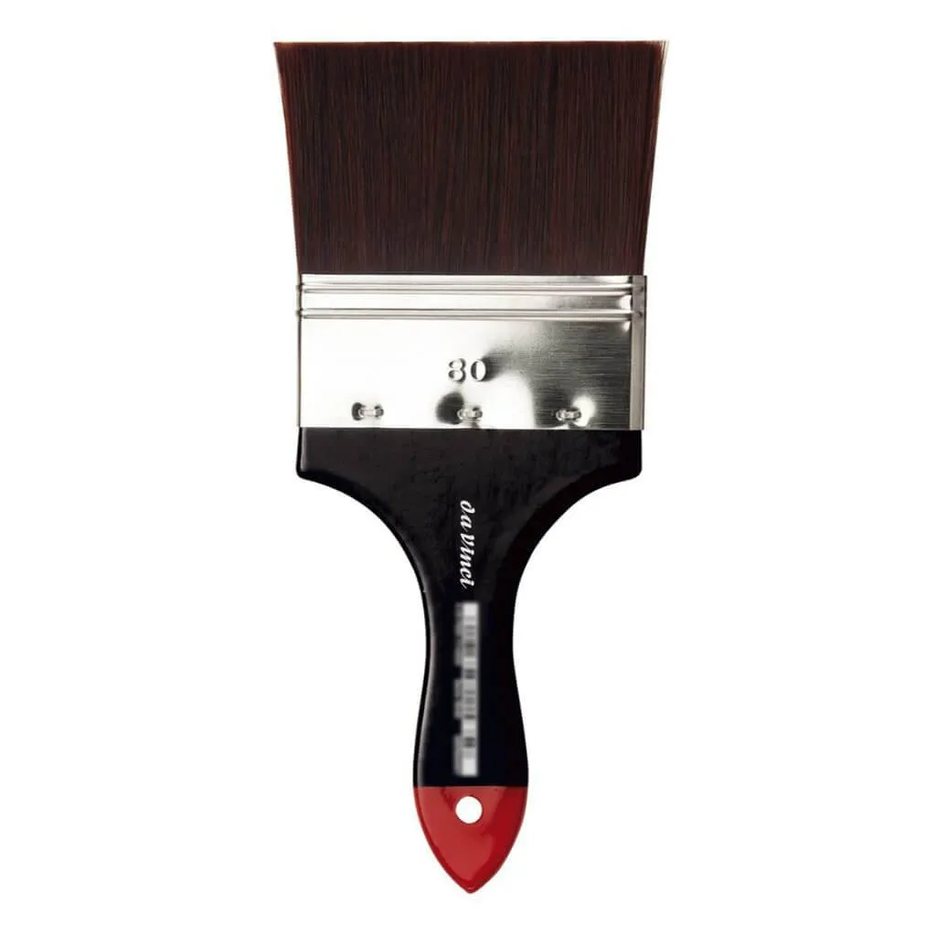 Cosmotop Mottler Brushes, Black Red Laquered Handles