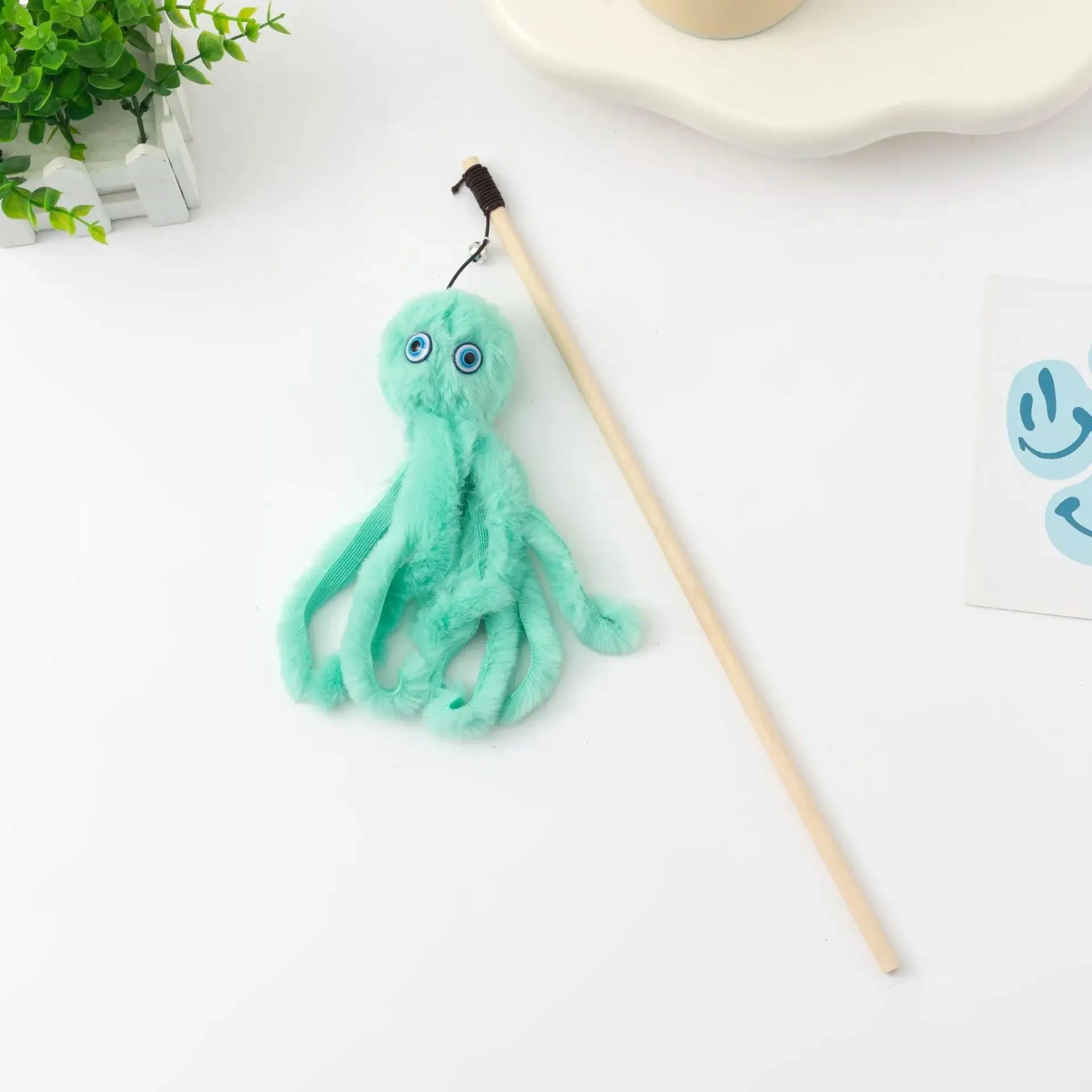 Da Octopus Cat Stick Toy