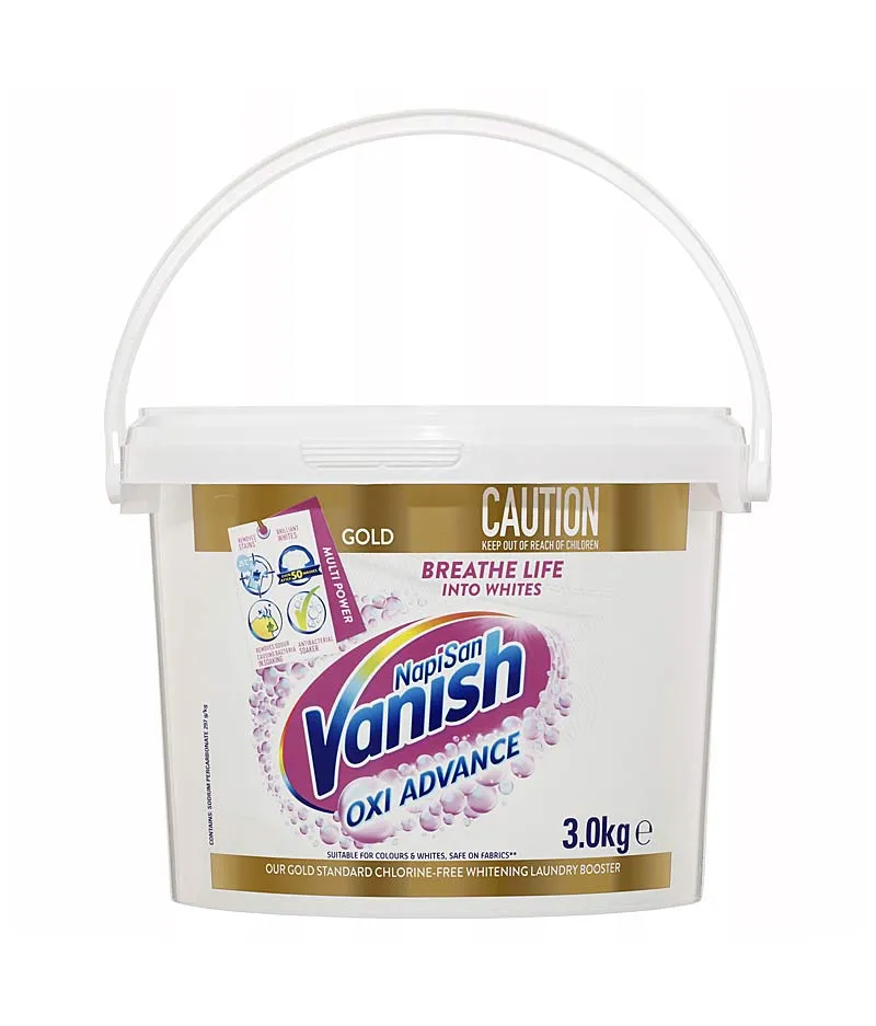 Diversey Vanish Napisan Gold Pro Oxiaction White - Laundry Boost Powder 3Kgs