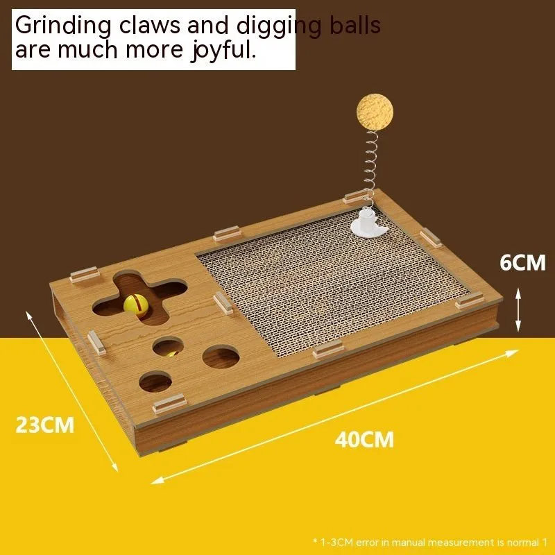 Durable Cat Scratch Board Cat Toys