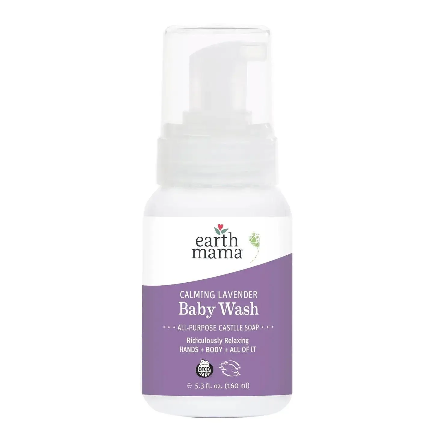 Earth Mama Organics Calming Lavender Castile Baby Wash (10-075)