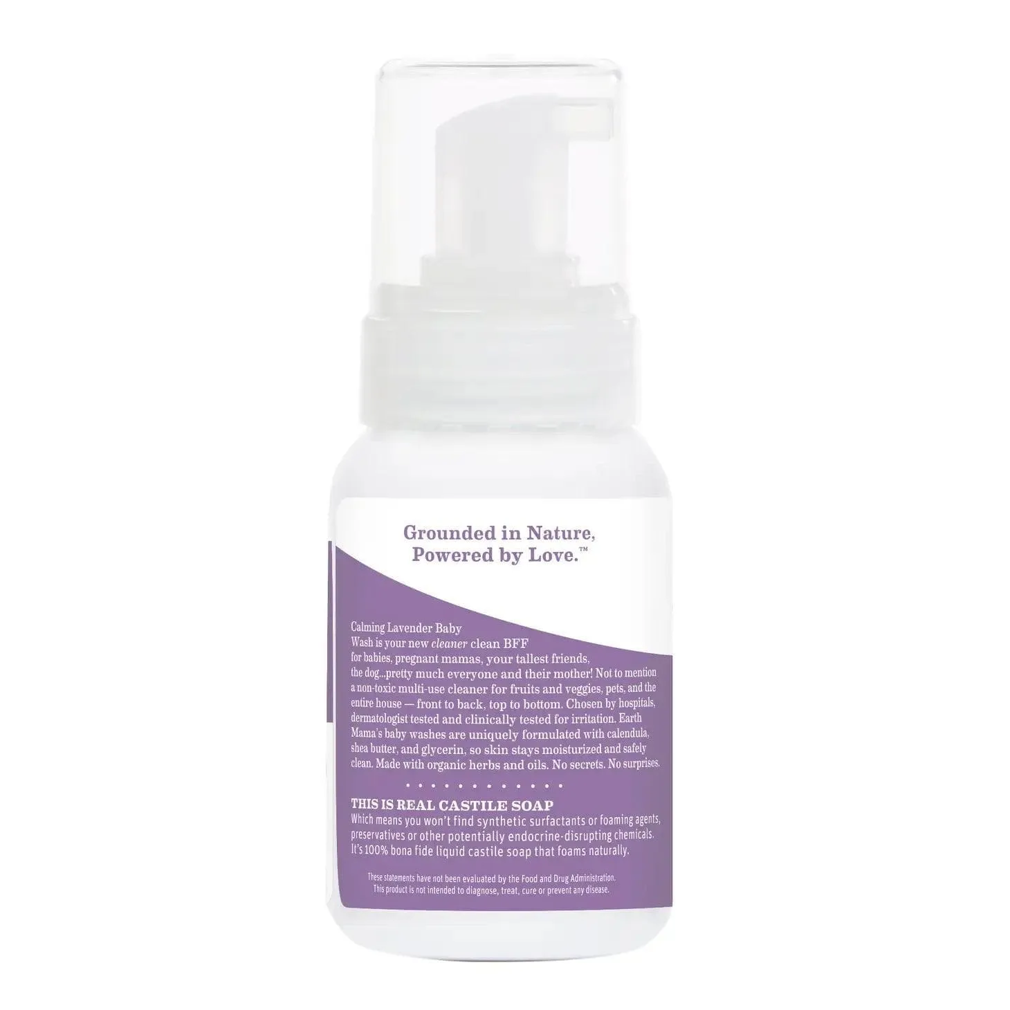 Earth Mama Organics Calming Lavender Castile Baby Wash (10-075)