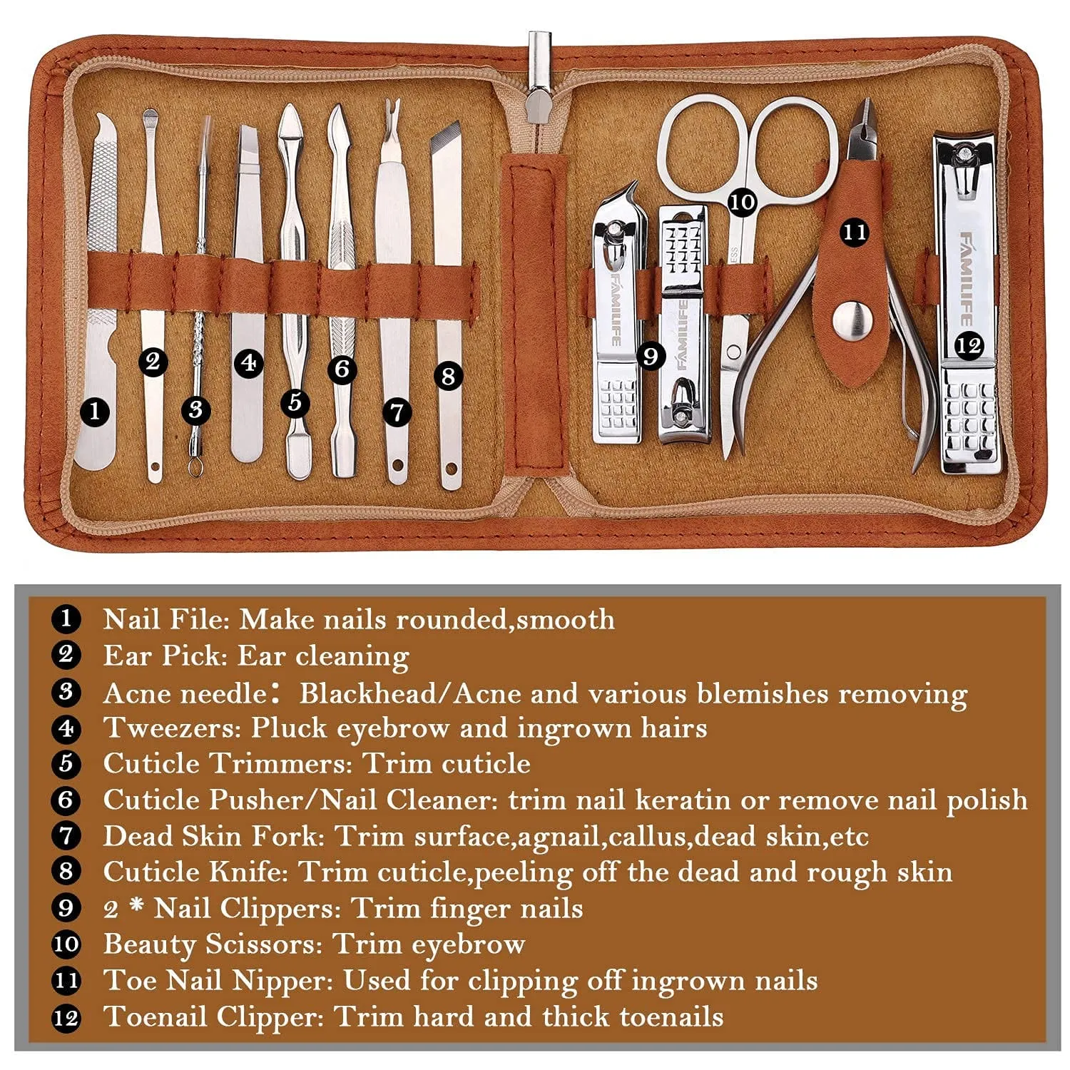 FAMILIFE - Nail Professional Kit