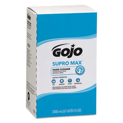 GOJO® Supro Max™ Hand Cleaner (2000 ml Bag-in-Box PRO™ TDX™ Dispenser Refills) -  Case of 4