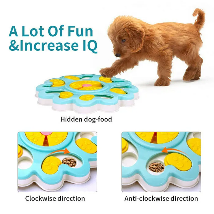 Interactive Smart Feeder Bowl for Engaging Dog Training