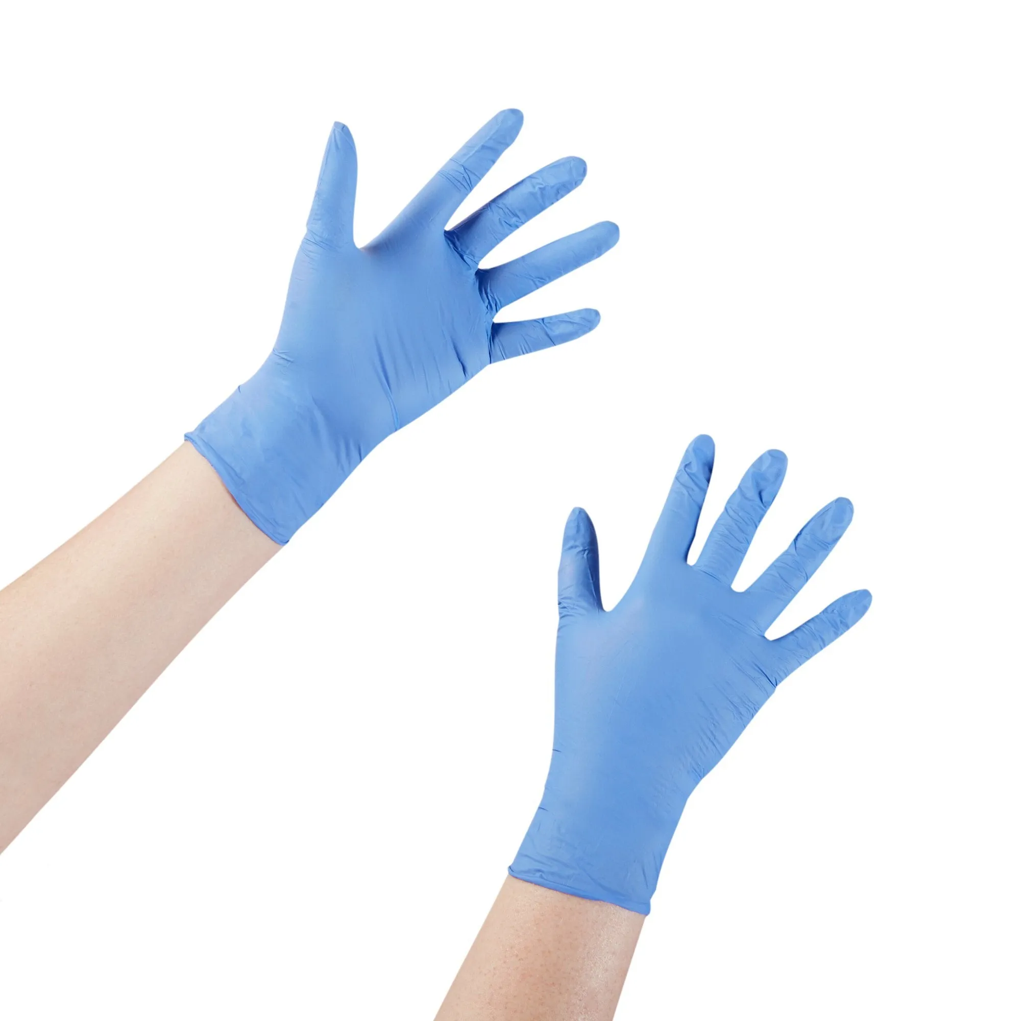 McKesson Confiderm® 3.5C Nitrile Exam Glove, Small, Blue