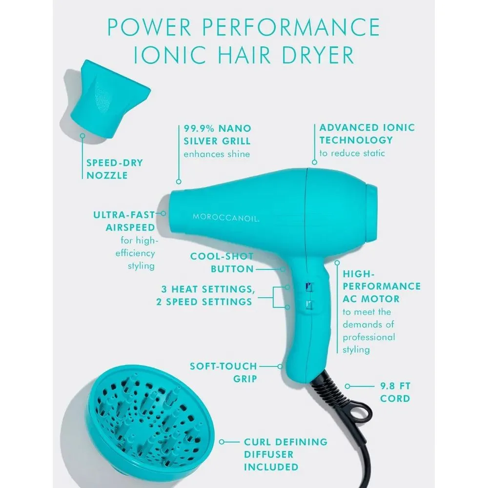 Moroccanoil Power Performance Ionic Hair Dryer