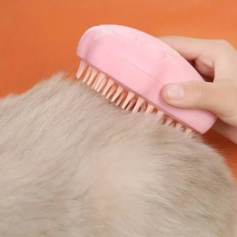 Multifunctional Pet Grooming Comb with Steam and Hair Removal