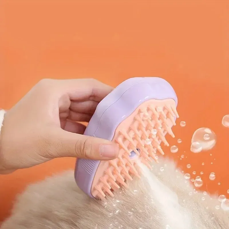 Multifunctional Pet Grooming Comb with Steam and Hair Removal