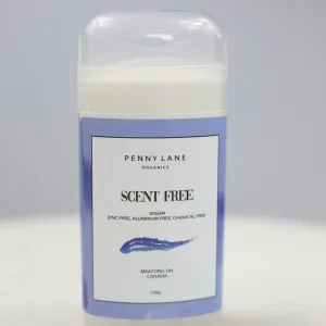 Natural Deodorant Scent Free (VEGAN)