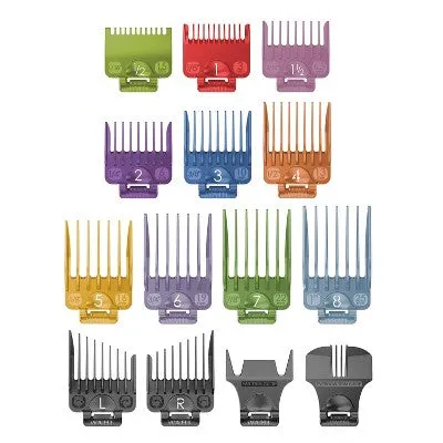 New - Wahl Color Pro Plus Clipper with Easy Color-Coded Guide Combs - 79752T