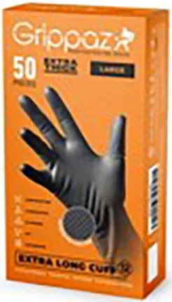 NITRILE GLOV 50 CT 6 MIL X-LG BLACK