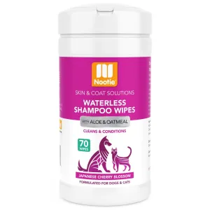 Nooties Waterless Shampoo Wipes Japanese Cherry Blossom 70 ct.