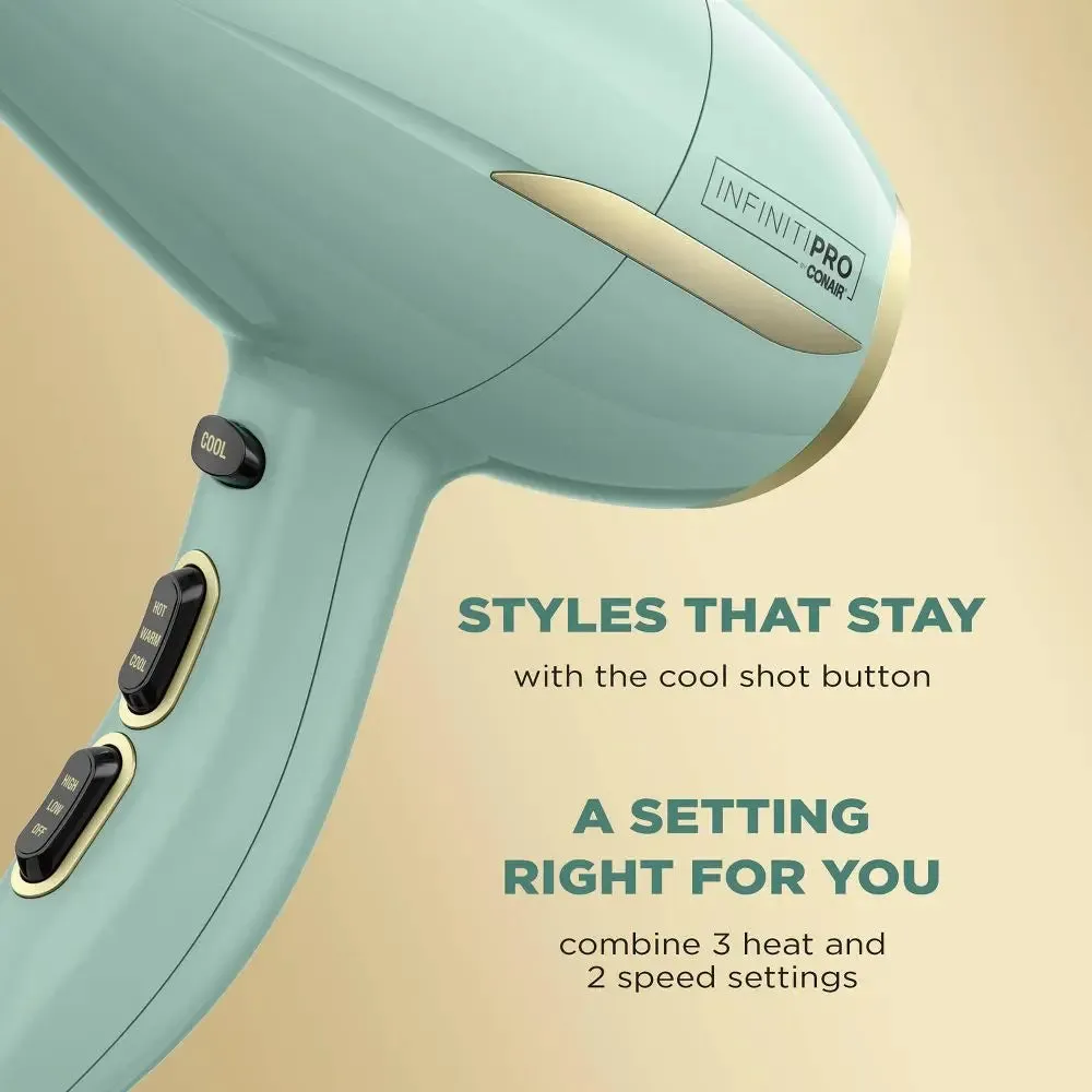 Open Box - Conair InfinitiPRO Heat Protect Hair Dryer - 1875 Watt