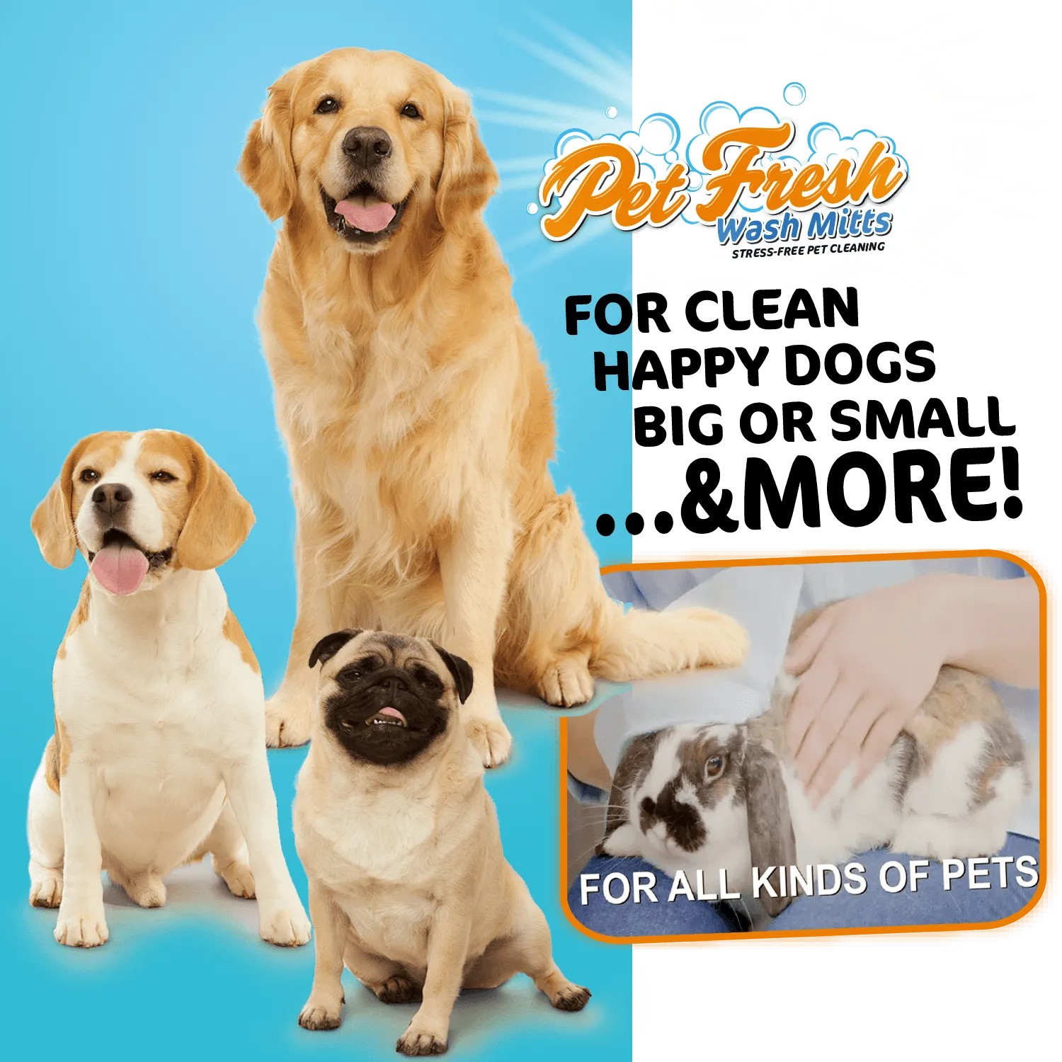 Pet Fresh Wash Mitts