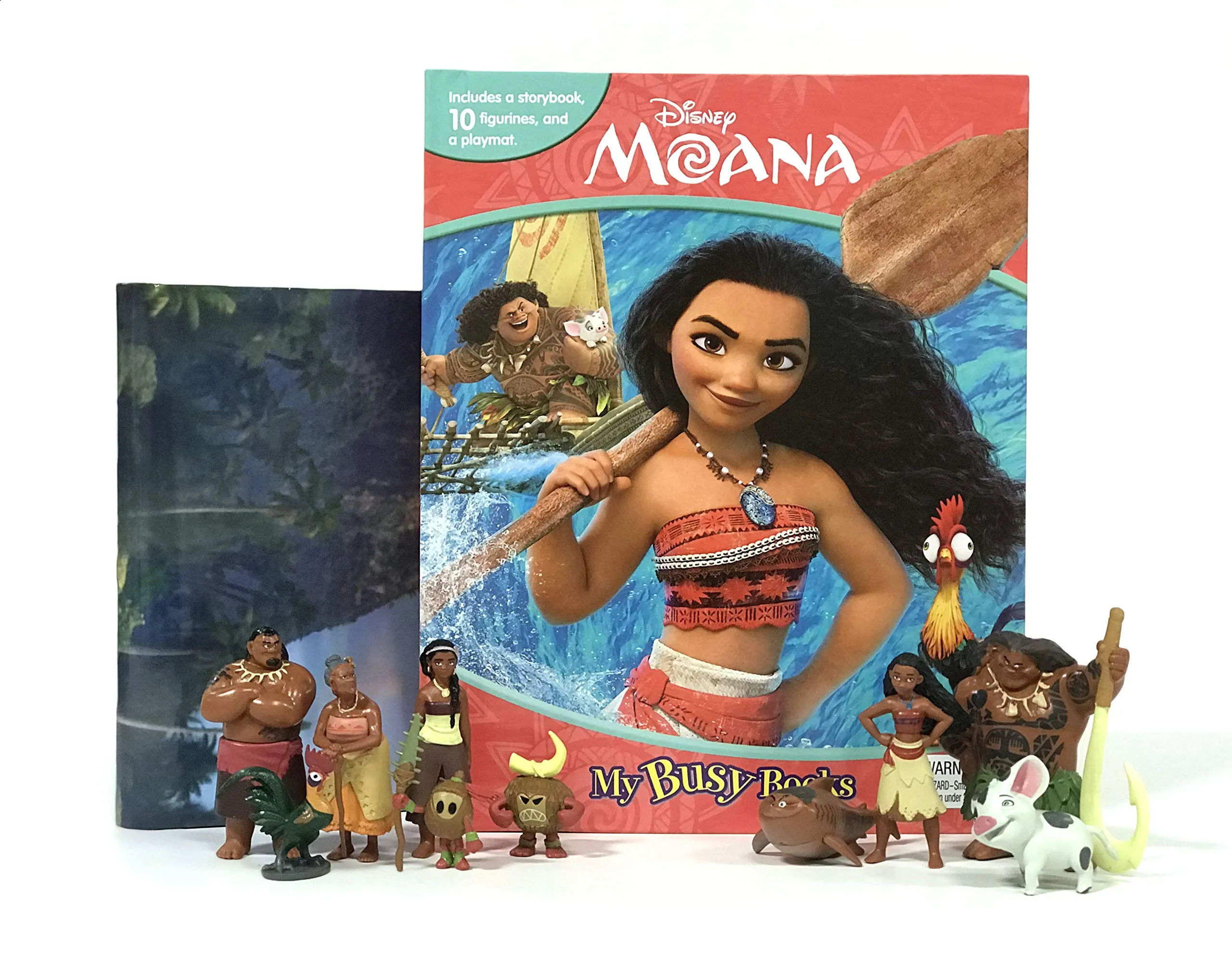 Phidal Disney Moana My Busy Books - English