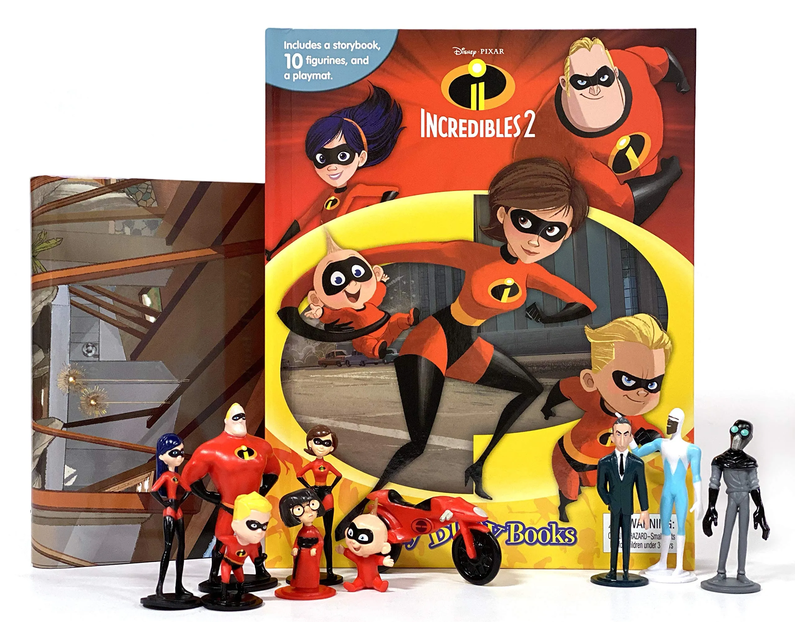 Phidal Disney The Incredibles 2 Theemed My Busy Book - Multicolor