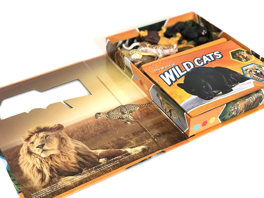 Phidal Wild Cats Pocket Explorers Book - English