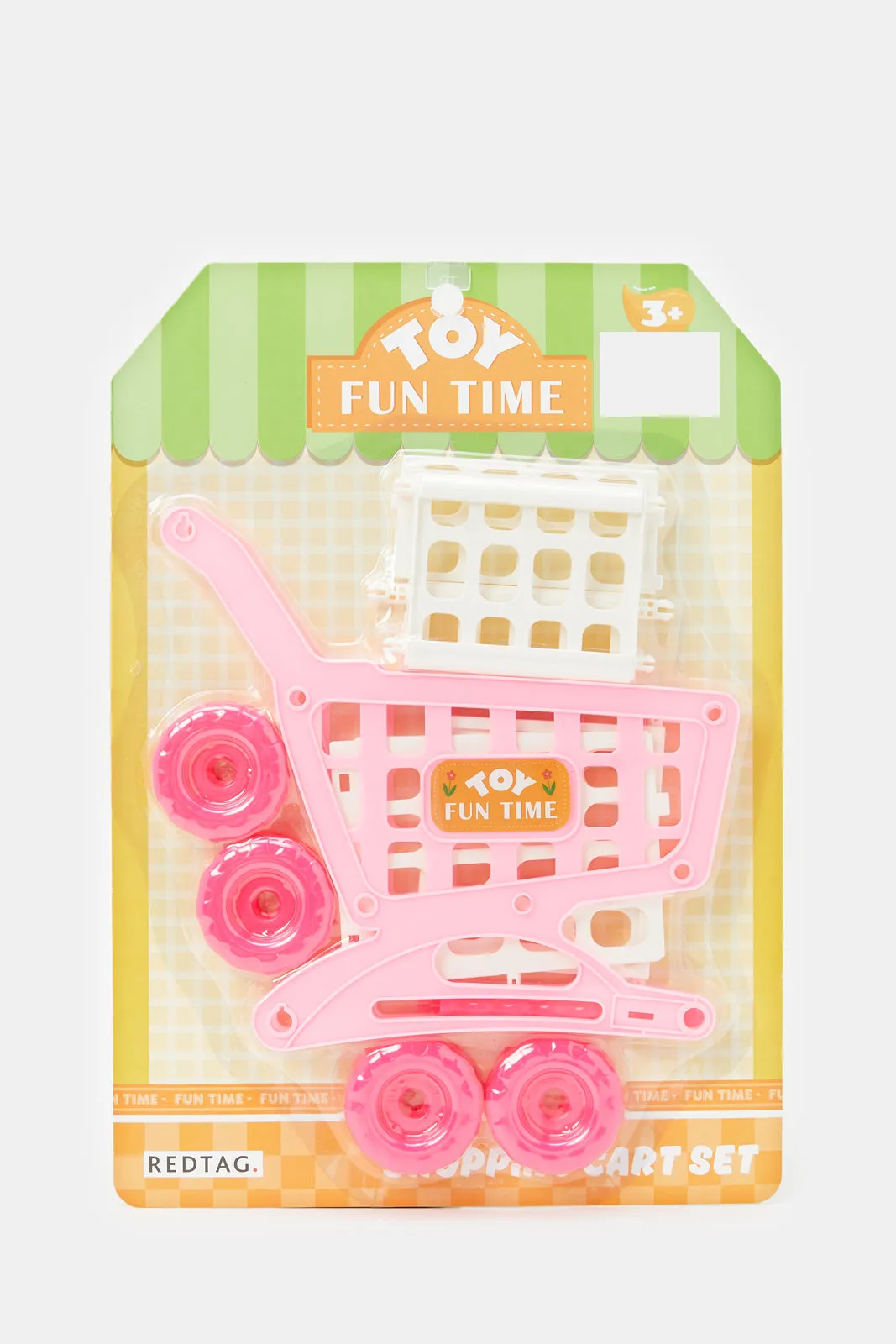 Pink Shopping Cart Toy