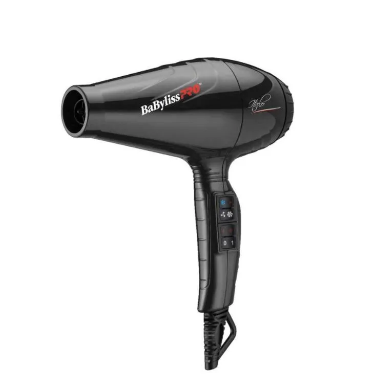 Professional Pro Black Star Hairstyling Dryer 220V 2000W - Babyliss