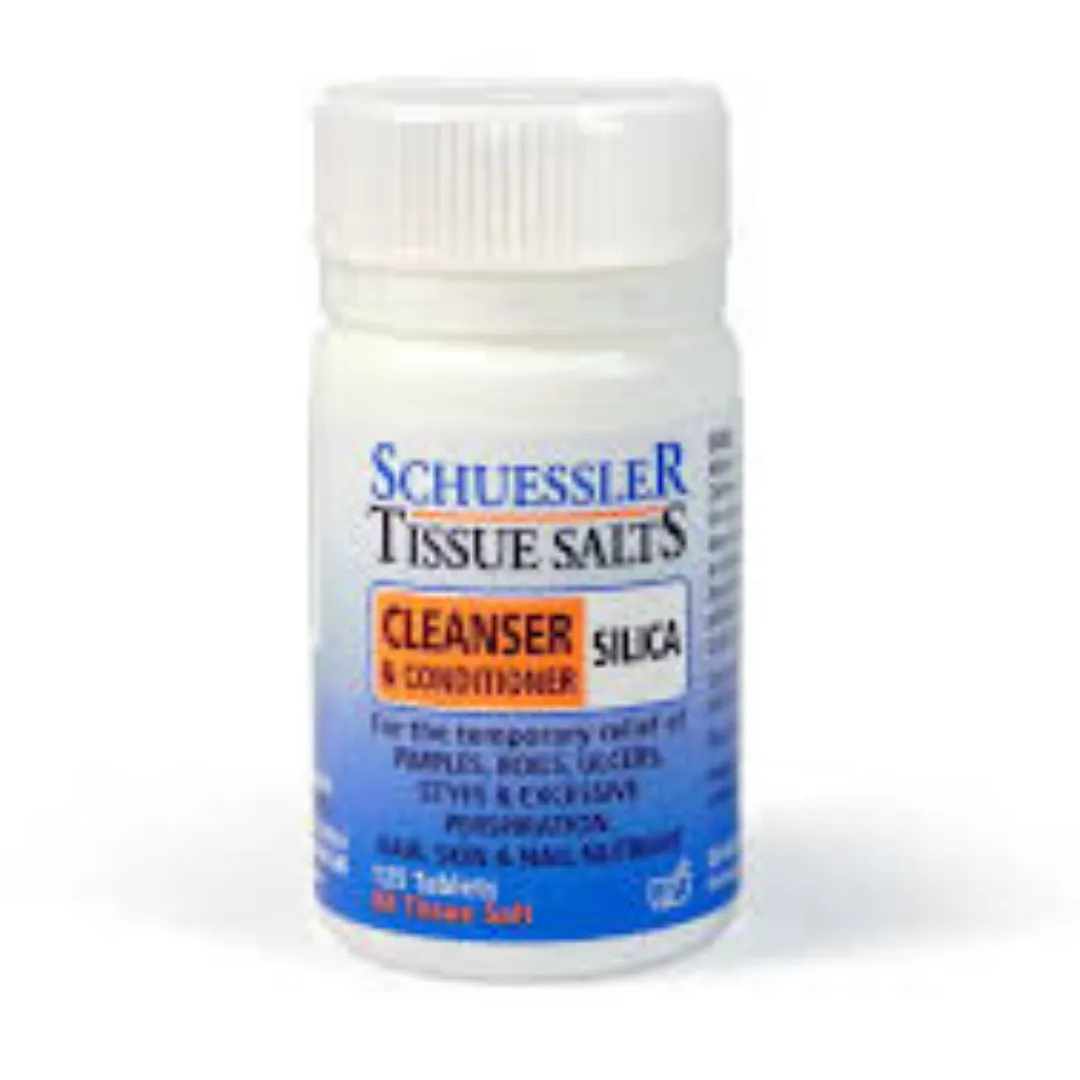 Schuessler Silica 6x 125tabs - Cleanser & Conditioner