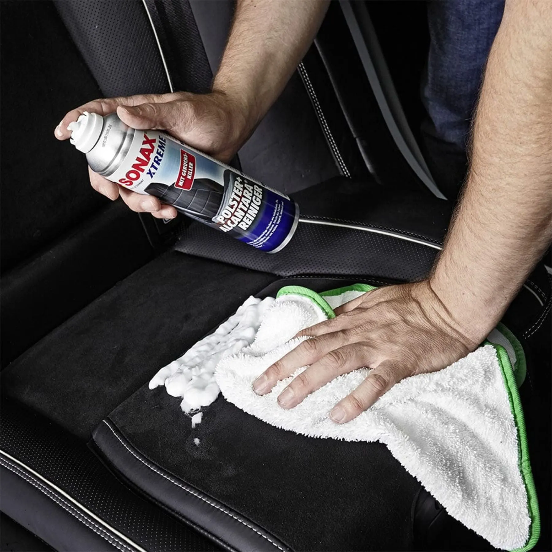 SONAX XTREME Upholstery & Alcantara Cleaner Foam - 400ml