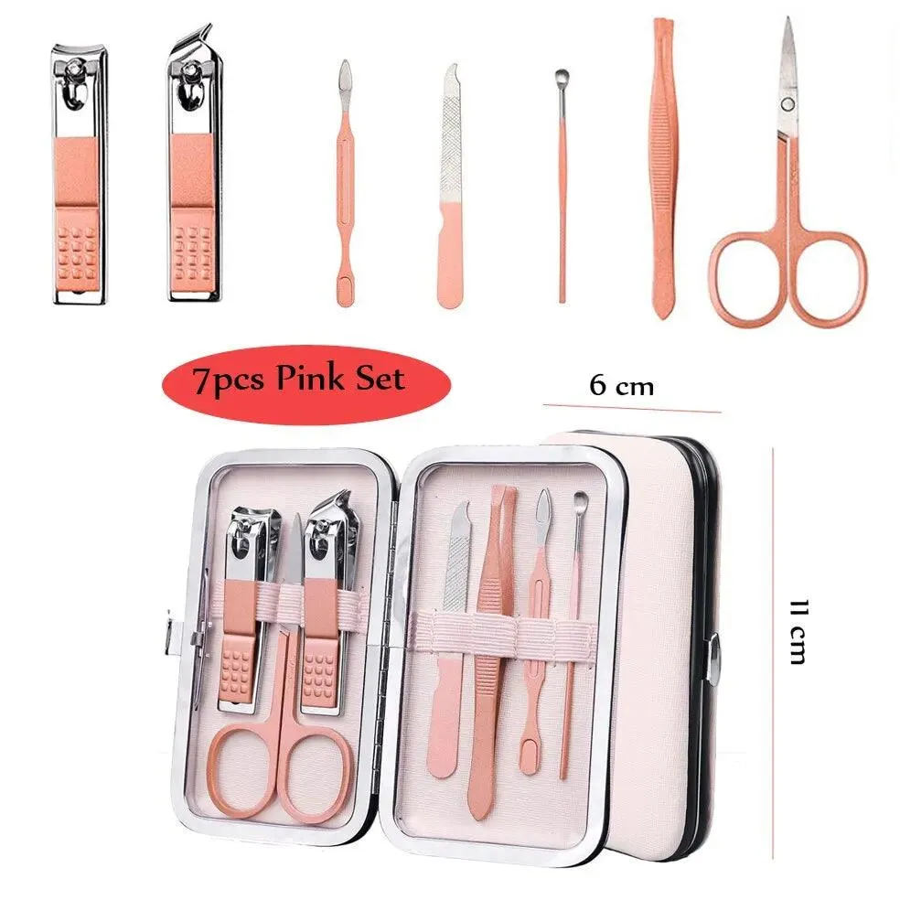 Stainless Steel Manicure and Pedicure Kit: Ultimate Beauty Care Set