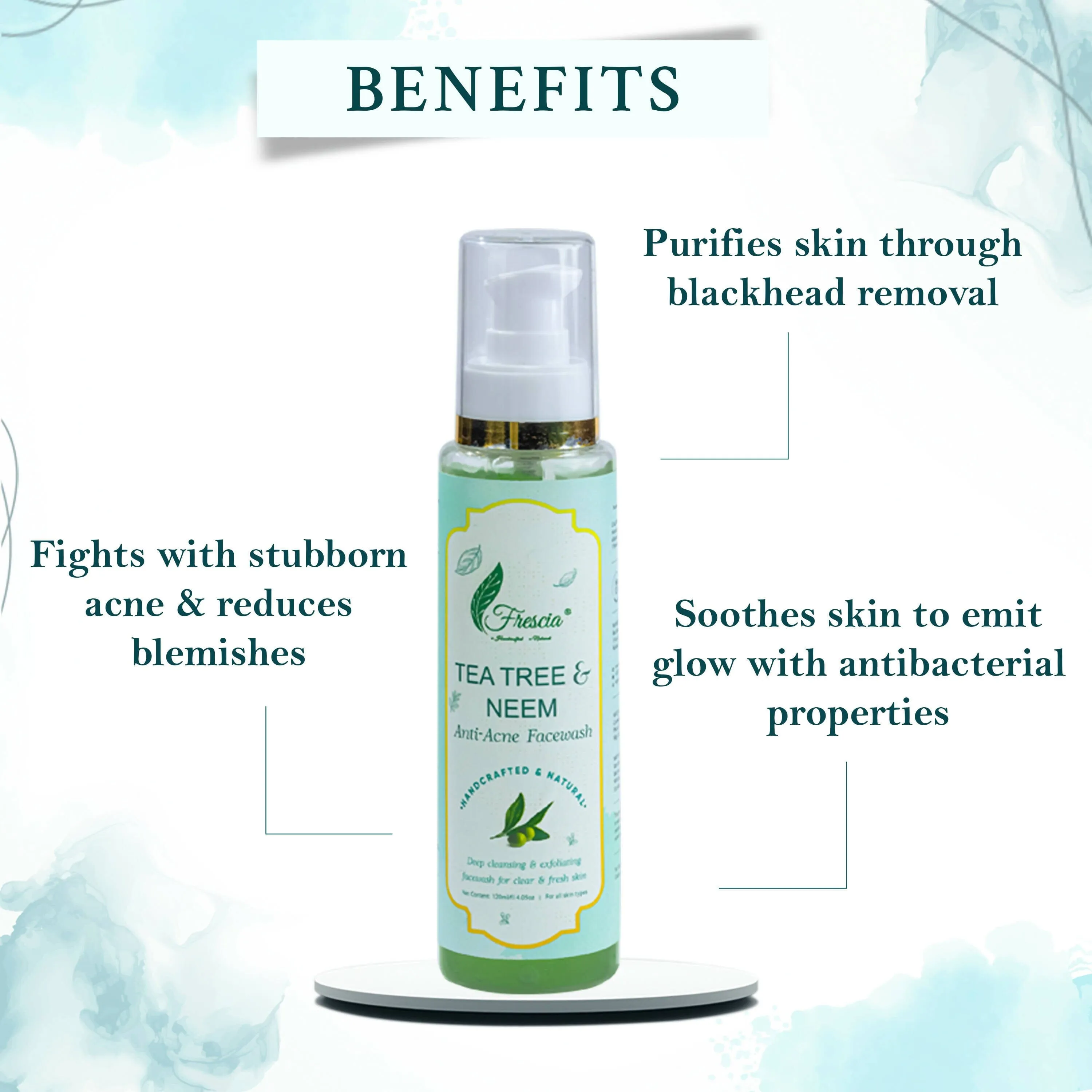 Tea Tree and Neem Cleansers Combo