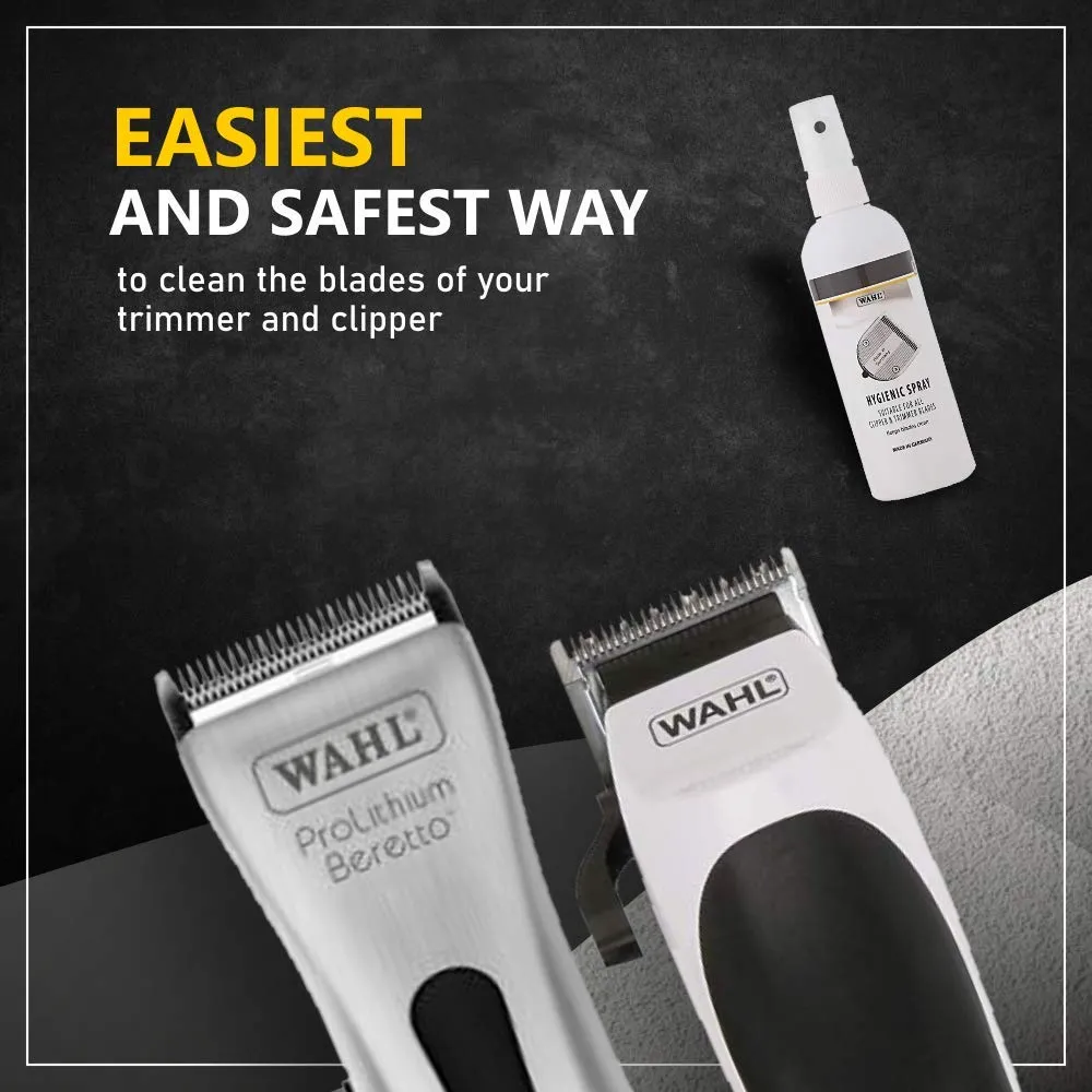 Wahl Hygienic Spray For All Clipper & Trimmer Blades (Buy 1 Get 1) (Limited Shelf Life)