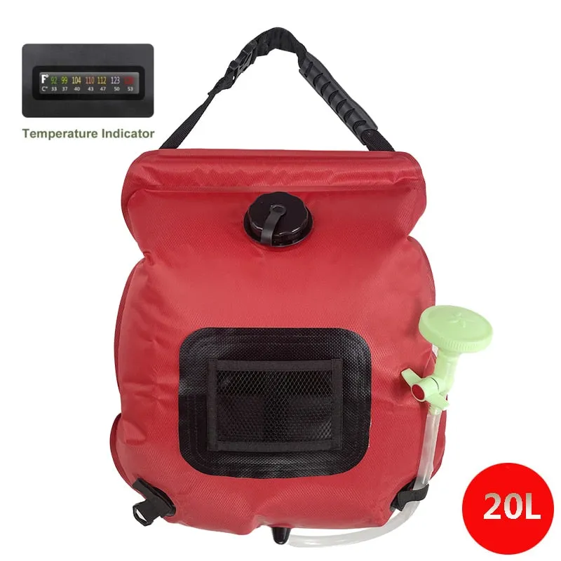 Water Bags 20L Outdoor Camping Hiking Solar Shower Bag