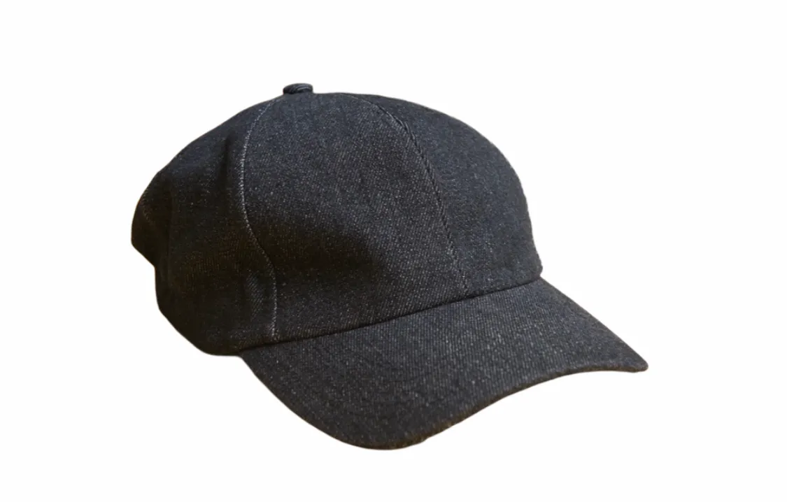 Weighted Denim Baseball Cap