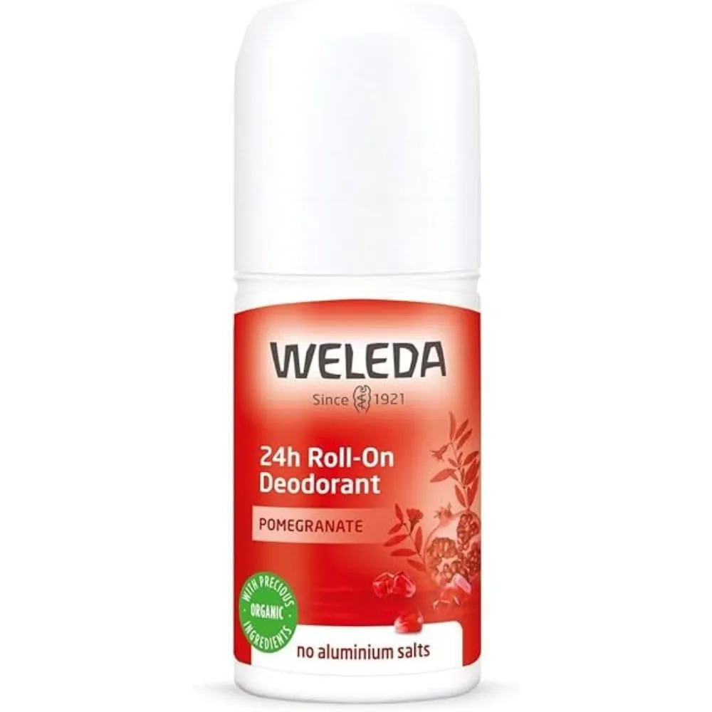 Weleda 24 Hour Roll-On Deodorant, Citrus,Yellow 1.7 Fluid Ounce