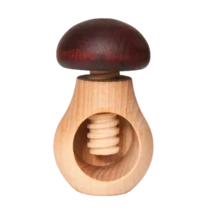 Wooden Nutcracker Mushroom